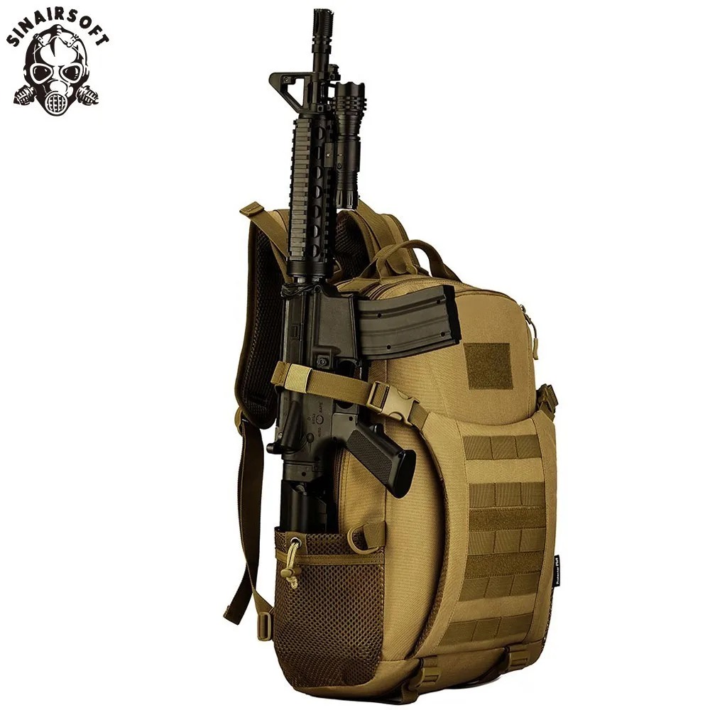 Военный тактический рюкзак SINAIRSOFT 35 л 15 дюймов для ноутбука нейлона рыбалки