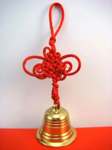 

Feng Shui Brass Good Luck,Protection Bell Y1355