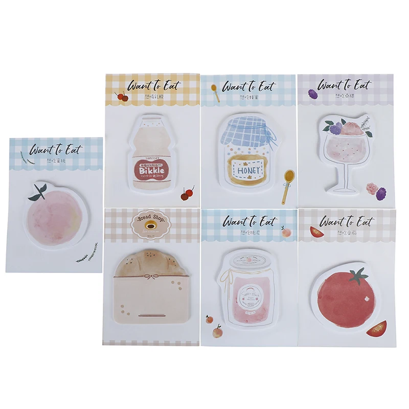 Милые наклейки для еды Kawaii Planner бумажные офиса канцелярские принадлежности