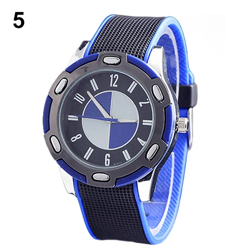 Повседневные Роскошные резиновые мужские и женские стильные наручные кварцевые