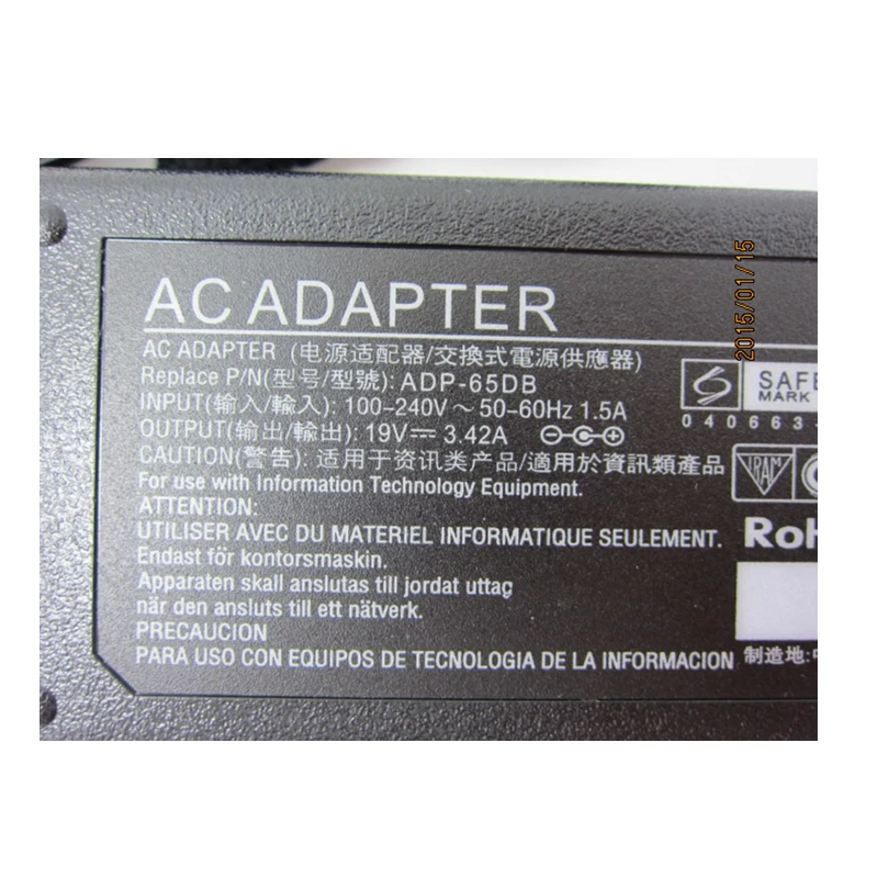 HSW зарядное устройство для ноутбука питания asus адаптер 19в 3.42A X5DC A52F EX1240U N17908 V85 A9T K501