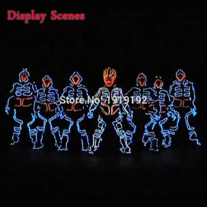 EL Cold Light/Одежда для танцев светящийся индийский костюм танца дистилляции Мужская