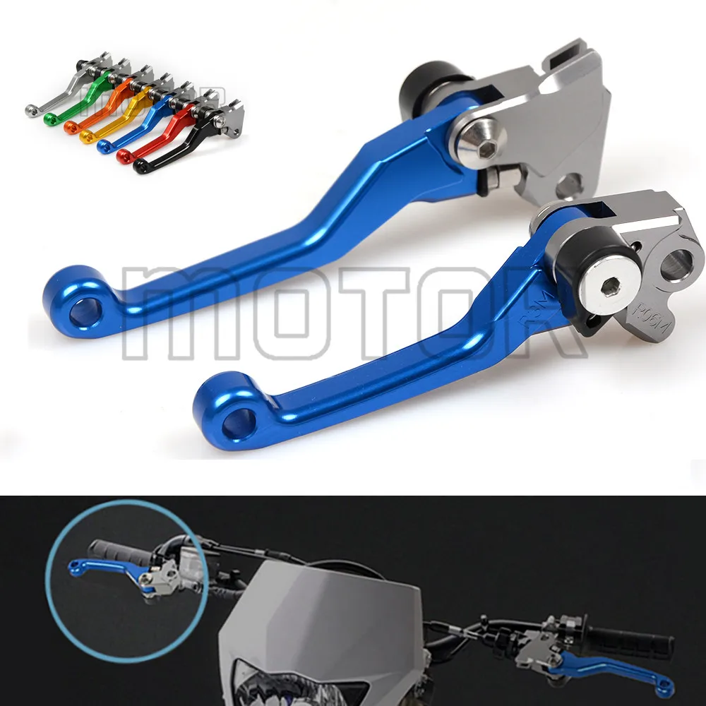 Мотоцикл CNC Dirt Bike руль Pivot тормоза и сцепления рычаги для YAMAHA YZ 80 85 YZ80 YZ85 2001 2014 2002 2003
