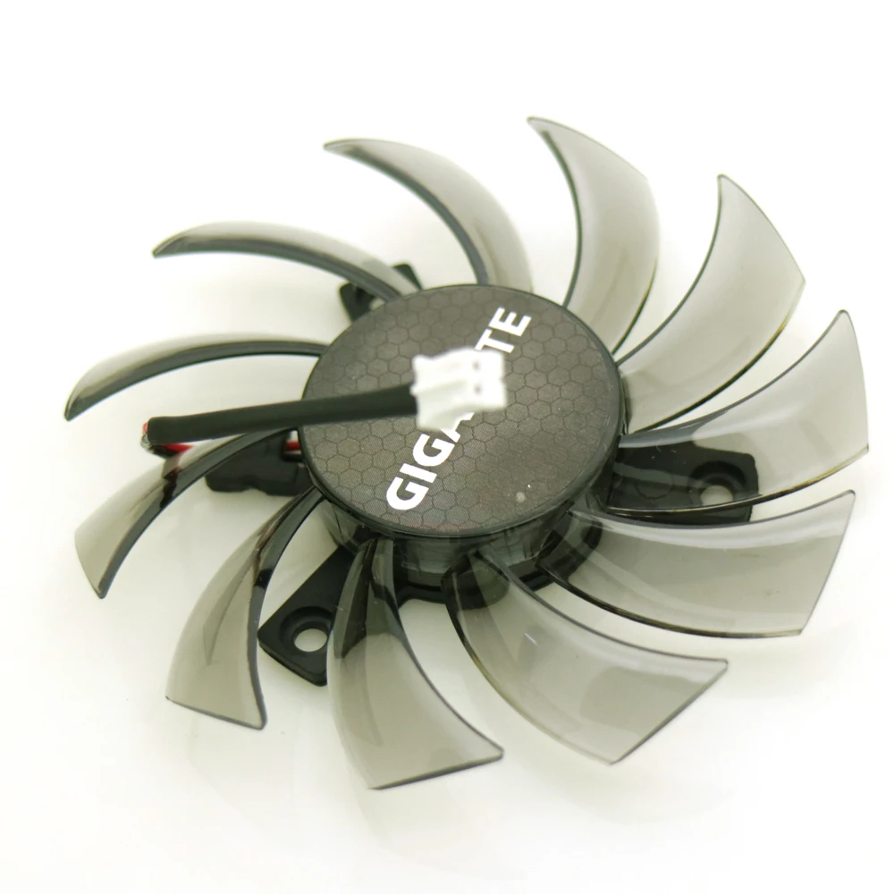 Бесплатная доставка 2 шт./лот PLD08010S12H 3Pin 75 мм DC12V 0.25A 40*40*40 для видеокарты GIGABYTE кулер