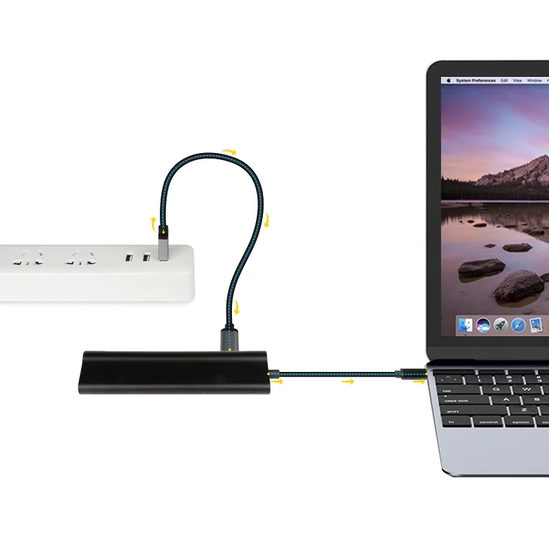 USB C концентратор типа к HDMI 3 0 thunderbolt RJ45 адаптер для MacBook Samsung S8/S9 Huawei P20 Pro usb c