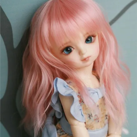 

Аксессуары для кукол, 1/6 Bjd парик для куклы, длинный прямой парик с мягкими волнистыми волосами для женщин, парик для куклы-c16
