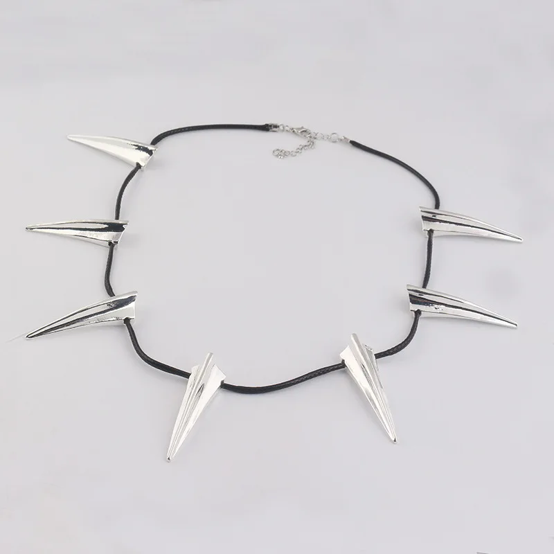 2019 модные ювелирные изделия Панк Черная пантера Золотая веревка Чокер Ожерелье