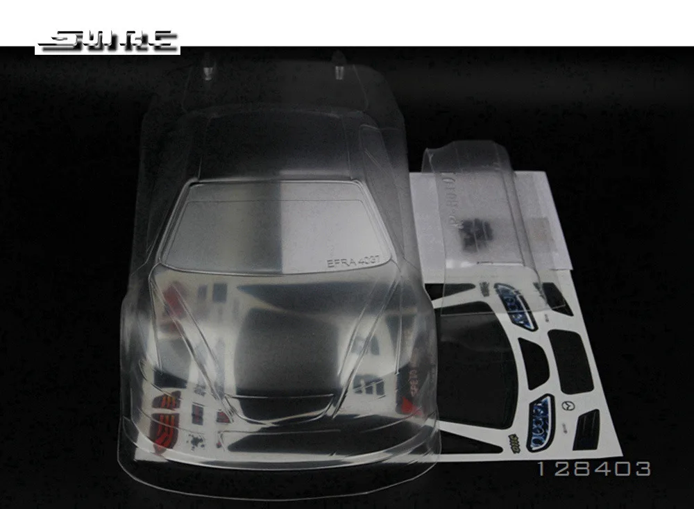 SN RC 128403 128404 1:10 RCAccessories плоский чехол для автомобиля PC 195*260 мм|Детали и аксессуары| |