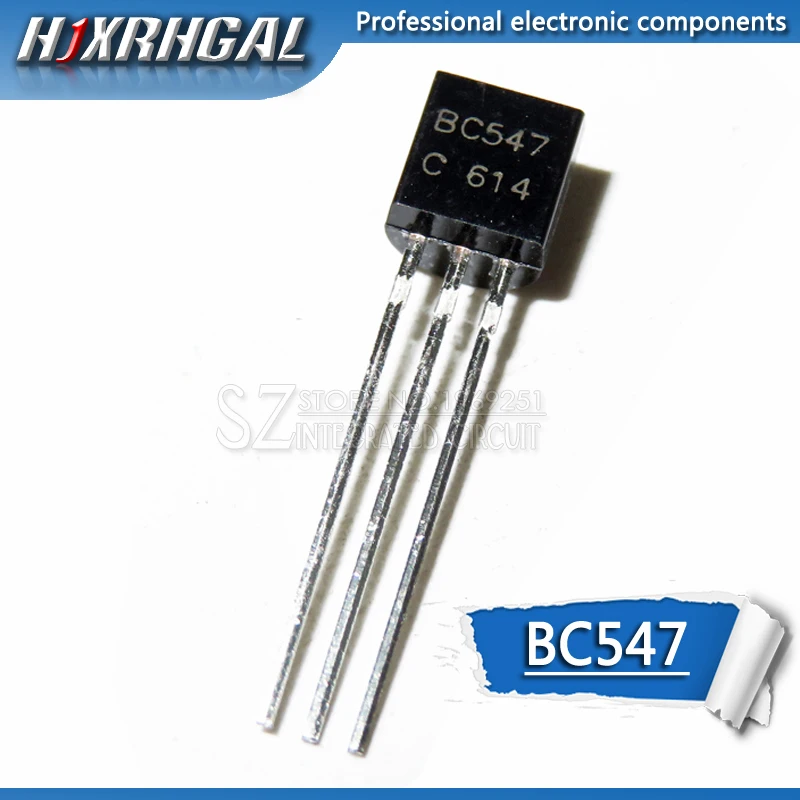 100 шт. BC546B BC547B BC547C BC556B BC557B BC558B BC558C BC559B BC639 BC640 TO92 триодный транзистор HJXRHGAL |