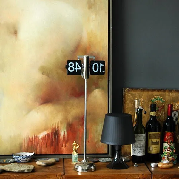 Часы в стиле ретро с автоматической откидной крышкой винтажные цифровые