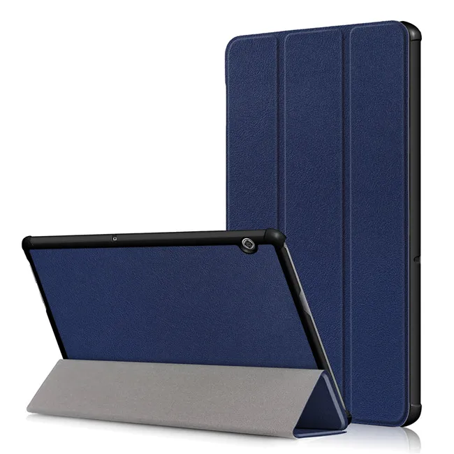 100 шт. PU кожаный чехол для huawei MediaPad T5 10 AGS2-W09 AGS2-L09 AGS2-L03 1 &quotTablet + Экран протектор |