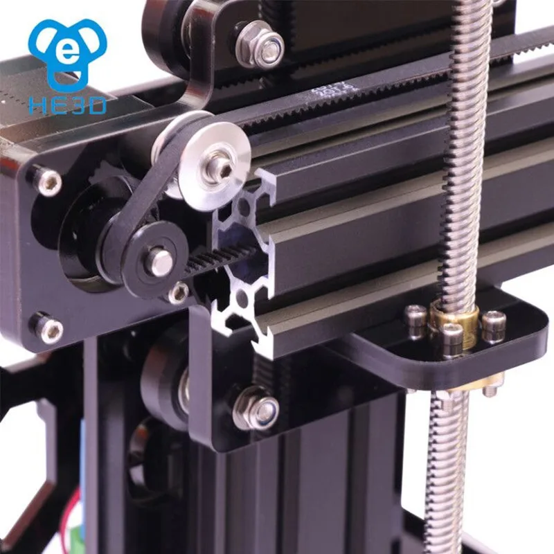 Новейший комплект для 3D-принтера HE3D EI3 алюминиевый экструзионный принтер