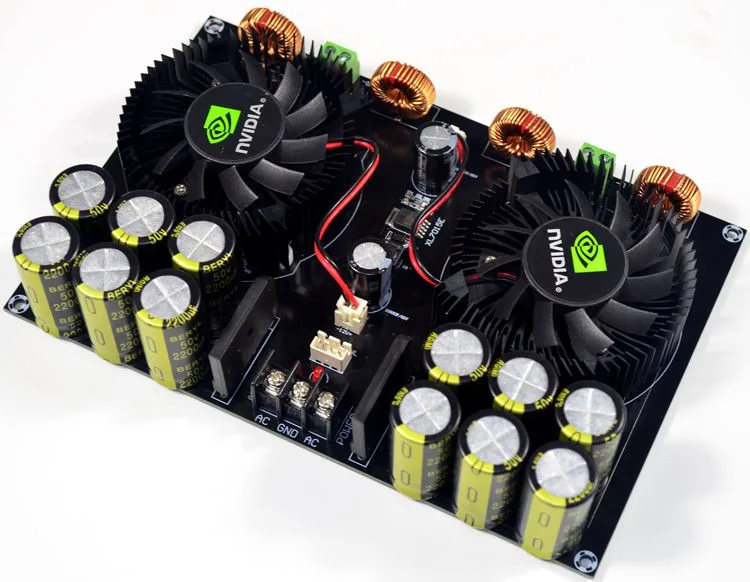 HS BOX TDA8954 420 Вт + 2 0 класс D цифровой усилитель мощности|Усилители мощности| |