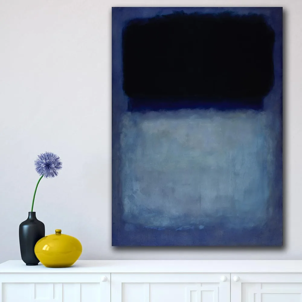 Картина на холсте зеленая рука от Nark Rothko домашнее украшение для гостиной картина