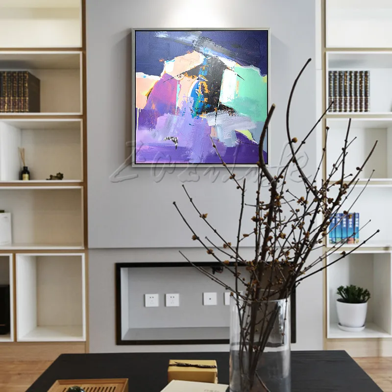 Настенные художественные картины ручная роспись холст маслом дешевые большие