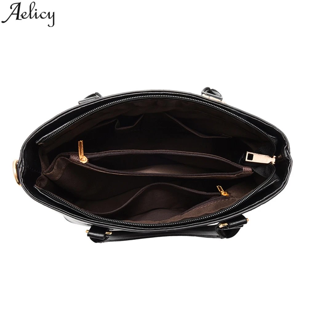 Aelicy женские 2 шт./компл. роскошный модный чехол из искусственной кожи сумки модные сумки из натуральной кожи Повседневное высокое качество простая цельная сумка Лидер продаж