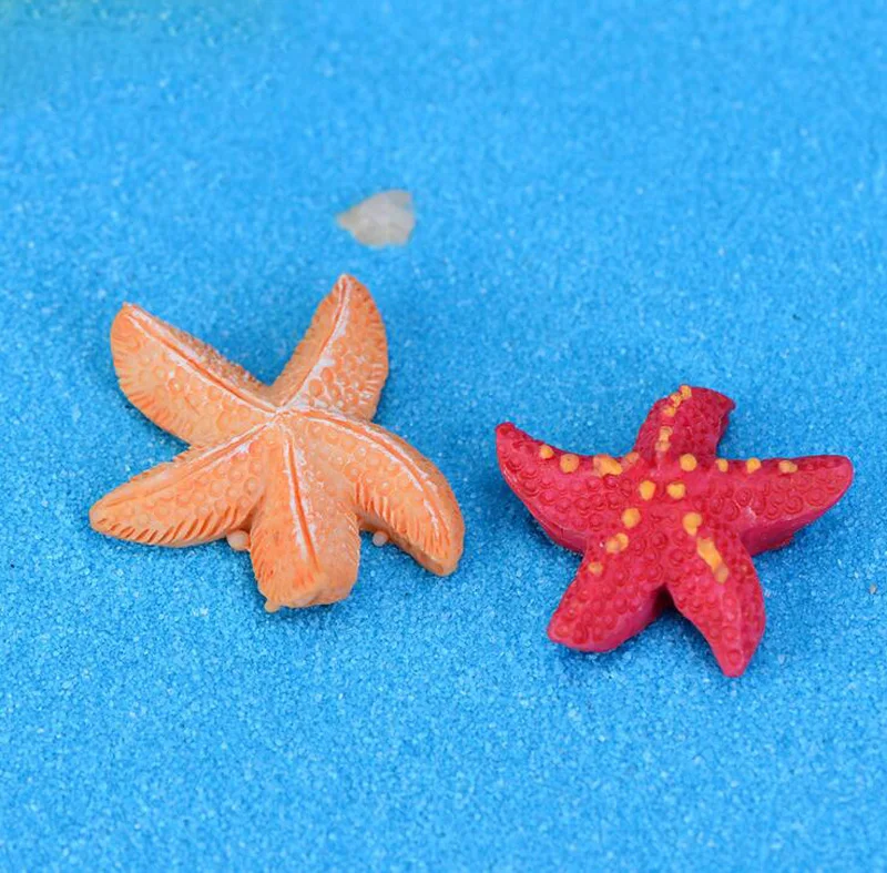 Миниатюрные фигурки Starfish украшения из 2 предметов сказочные садовые аксессуары