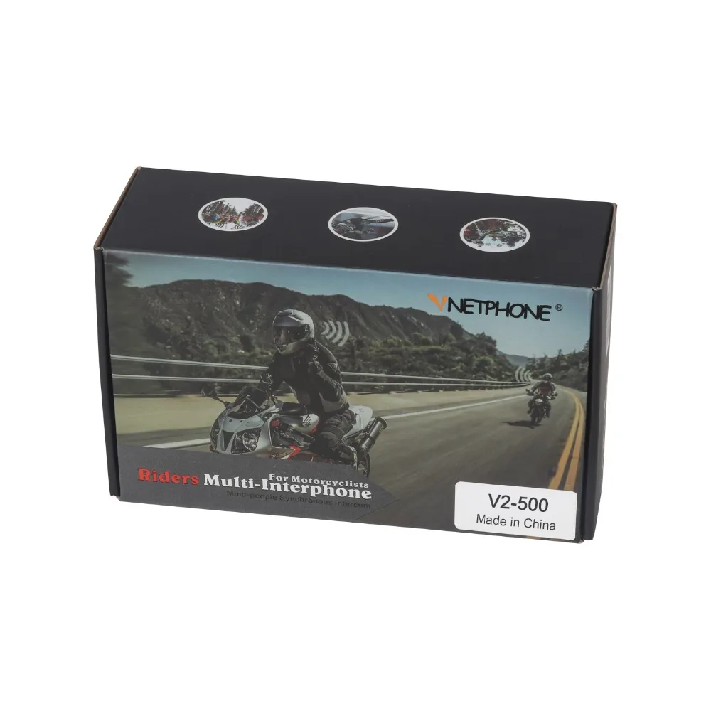 500 м V2 moto rcycle bluetooth-гарнитура лыжный снегоход шлем домофон Intercomunicador de