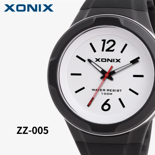 ZZ-005 Новые модные мужские и женские спортивные часы, водонепроницаемые, 100 м, для отдыха на открытом воздухе, простые кварцевые часы, для плавания, дайвинга, наручные часы, Montre Homme - Цвет: ZZ-005