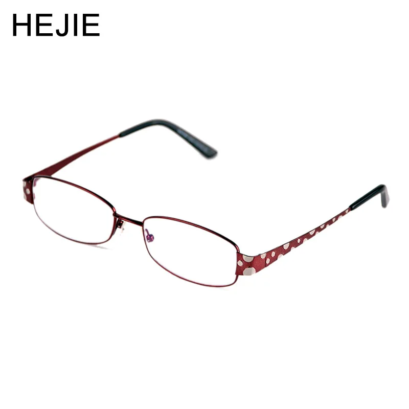 Женские очки для чтения HEJIE из сплава с защитой от усталости и высоким четким