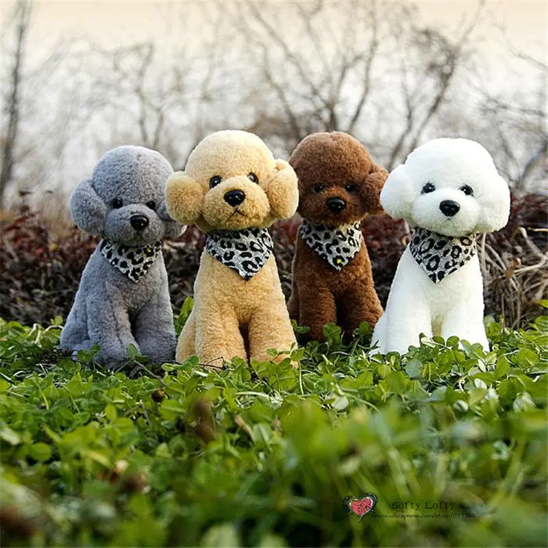 Бесплатная доставка 1 шт. розничная продажа плюшевый пудель собачка Бишон Фрис