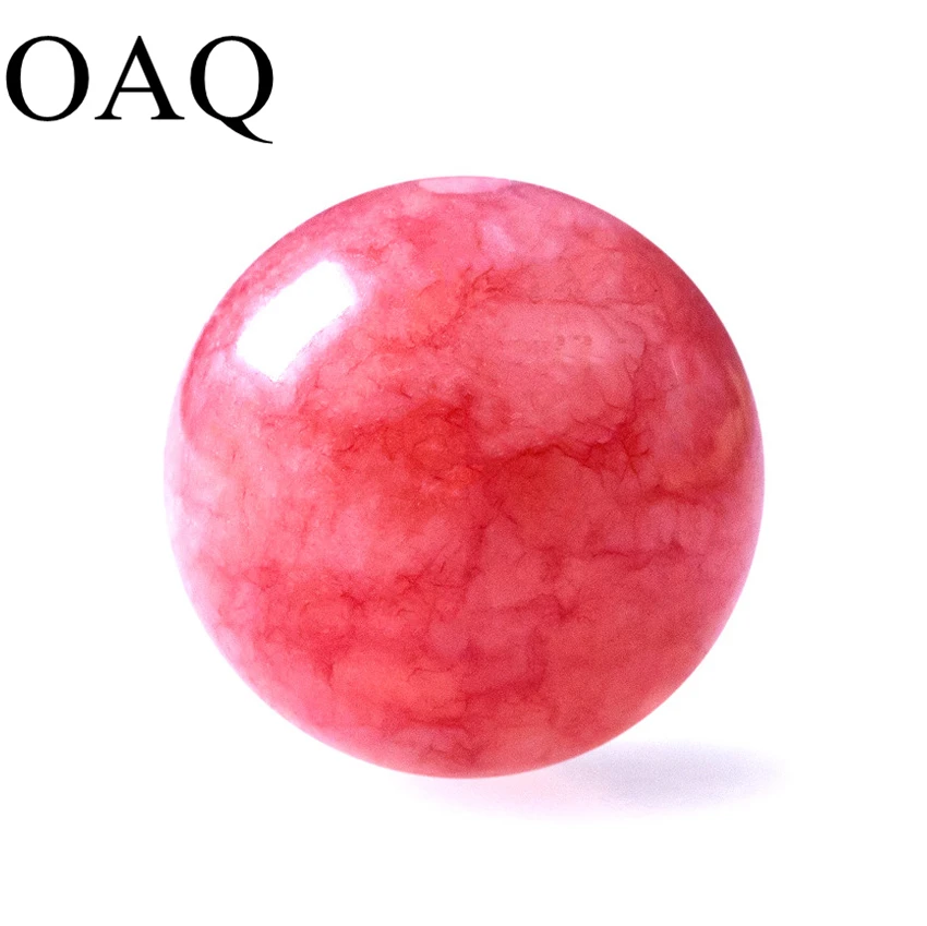 

6-12mm Natural Stone Beads Rose Red Beads For Necklaces Loose Round Beads Symbolize Love For Women Charm