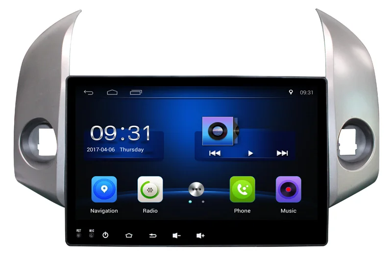 10 1 &quot2 + 32G Android 7 0 автомобильное радио GPS для Toyota RAV4 RAV 4 2008 2012 Авторадио центральный