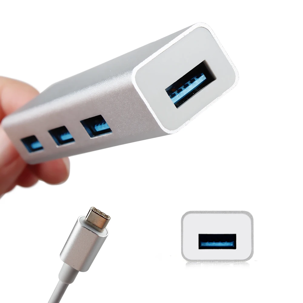 4в1 USB Type C концентратор адаптер 3 1 порт к 4 0 порта зарядное устройство конвертер