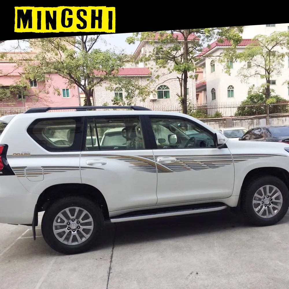 Новинка 3 м автостайлинг спортивные автомобильные наклейки кузова полосы для