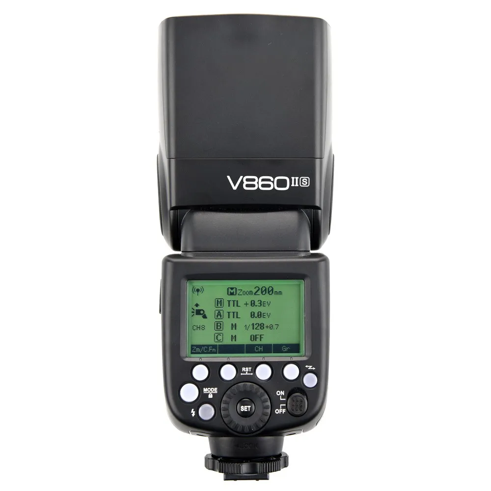 Godox Ving V860II V860II-S Speedlite литий-ионный аккумулятор вспышка быстрая HSS для Sony A7 A7S A7R II A6000