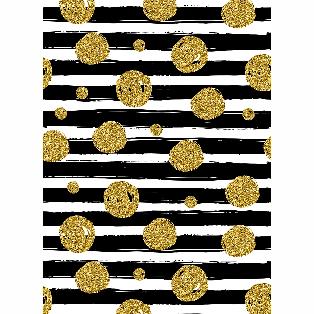 Фон для фотосъемки Allenjoy золотые пятна черные полосы модный современный крутой