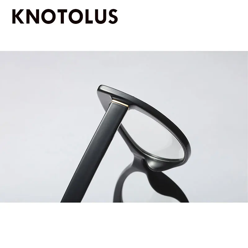 Knotolus кошачий глаз толстые оправы для очков женские сексуальные ретро стили