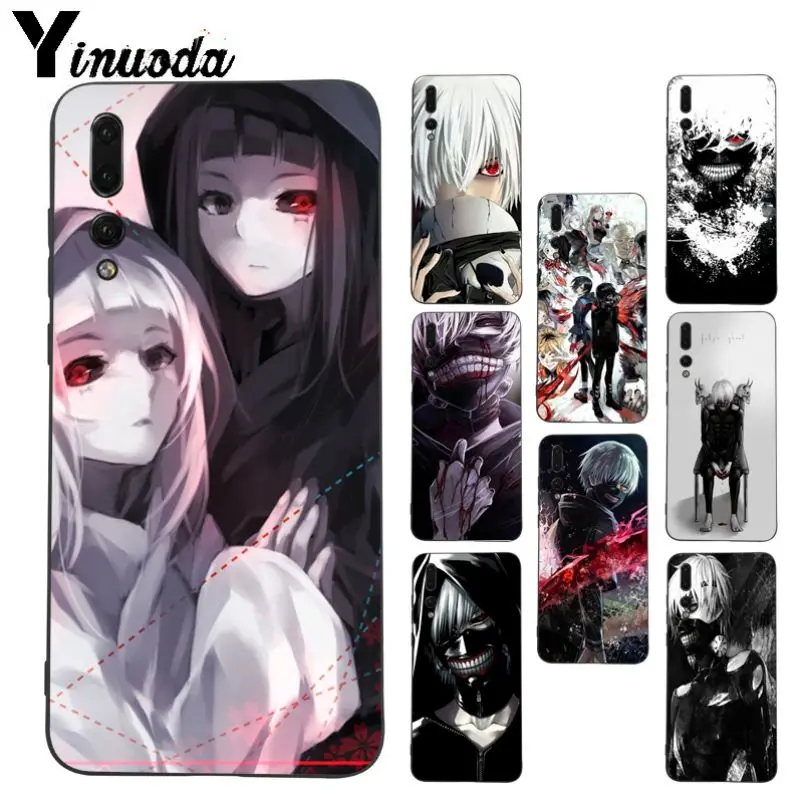Yinuoda мультяшный Токийский Гуль чехол для телефона аниме Huawei P20pro mate10lite p9 p10plus honor 8x