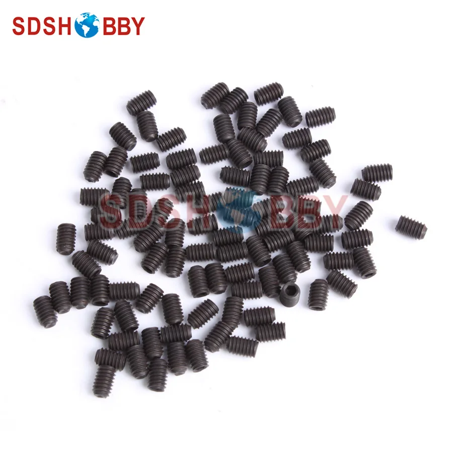 

100pcs* Hex Socket Set Screws/ Hex Socket Headless Screws M4x4/ M4x 5/ M4x 6mm