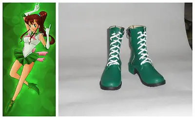 2015 Limited Direct Selling Ankle Sapatos Femininos Autumn Boots Sailor Moon Jupiter Lita Cosplay Costume Boot Shoes Shoe | Тематическая