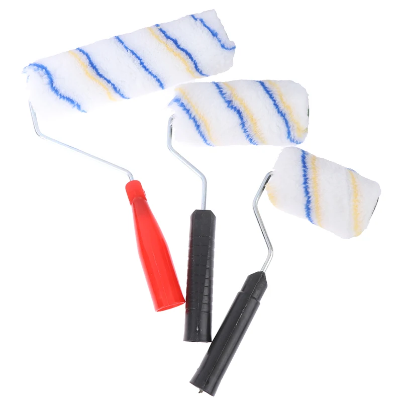 

DIY Multifunctional Paint Roller Brush 9 inch Household Use Wall Brushes tackle roll decorative Painting BrushTool