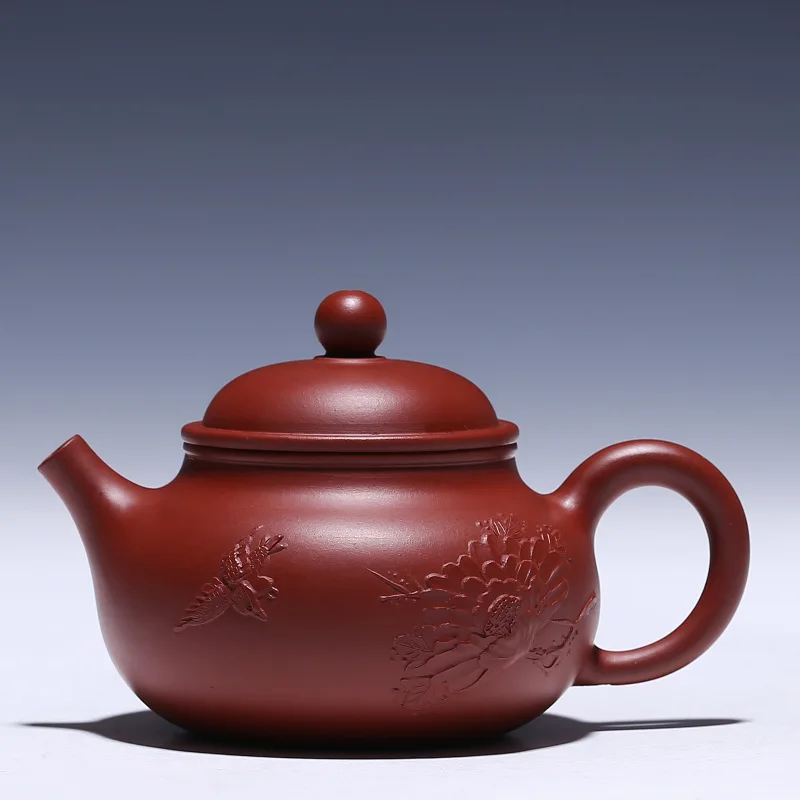 

recommended masters all hand undressed ore mud zhu dahongpao pot of kung fu tea set gift custom mud painting for days