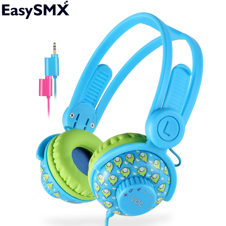 Дети гарнитура наушники Портативный Наушники дети Over Ear регулируемое оголовье