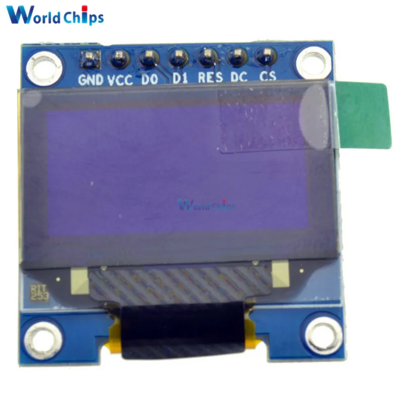 Светодиодный ЖК дисплей 1 3 дюйма х64 O белого цвета для Arduino SPI Communicate|display module|128x64