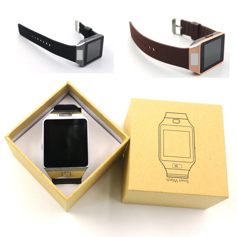 Умные часы dz09 с камерой наручные умные для Ios Android телефонов розничной коробкой