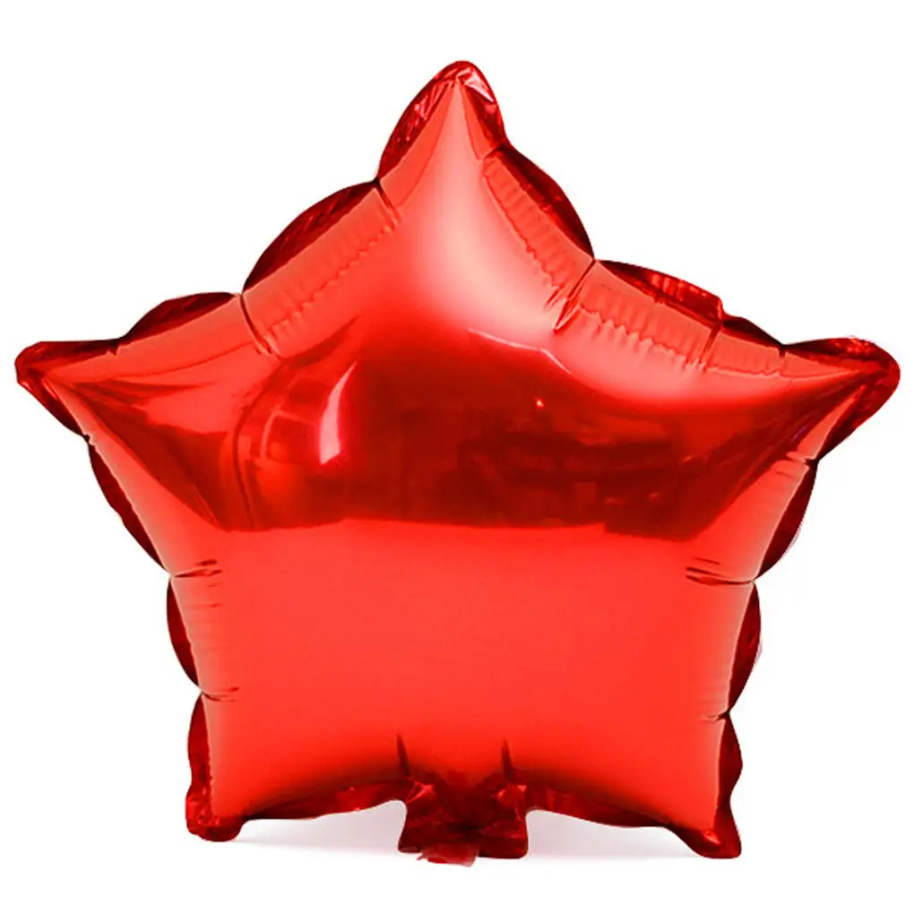 Шары пентаграмма Алюминий Star красочные монохромный гелий вечерние свадебные