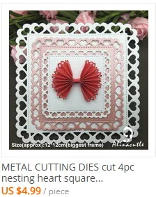 Высечки металла высечки Лук Бабочка alinaccraft DIY Скрапбукинг альбом бумажное ремесло ручной работы карты трафарет художественный резак штампы