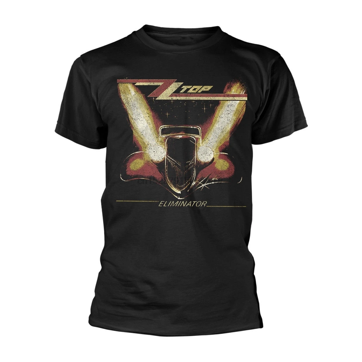 ZZ Top Eliminator футболка с изображением обложки альбома Nuevo y официальный|Мужские