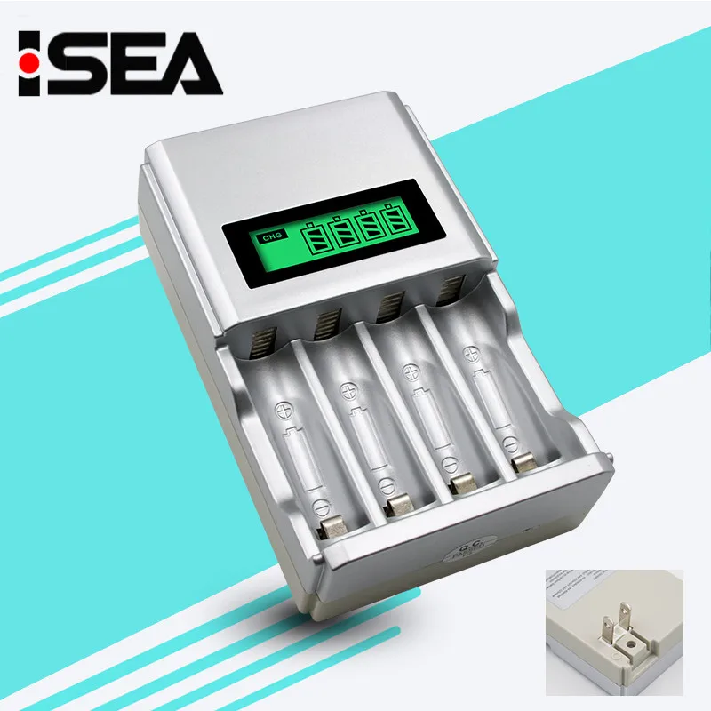 Хит продаж зарядка батареи 4 слота ЖК дисплей умное Быстрое интеллектуальное