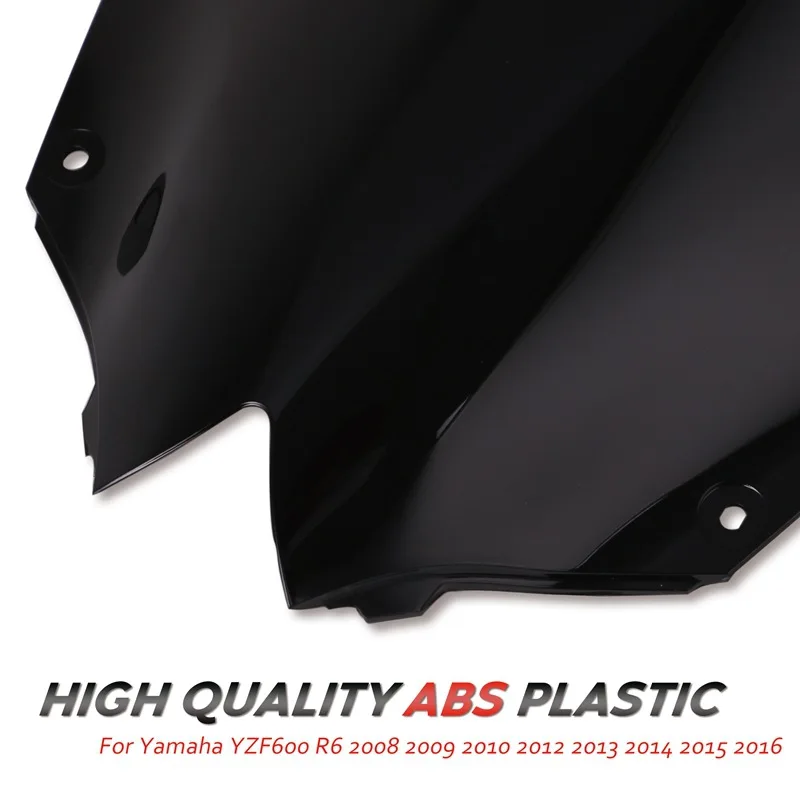 Лобовое стекло мотоцикла ветровое дефлектор двойной пузырь для Yamaha YZF R6 600 YZF-R6
