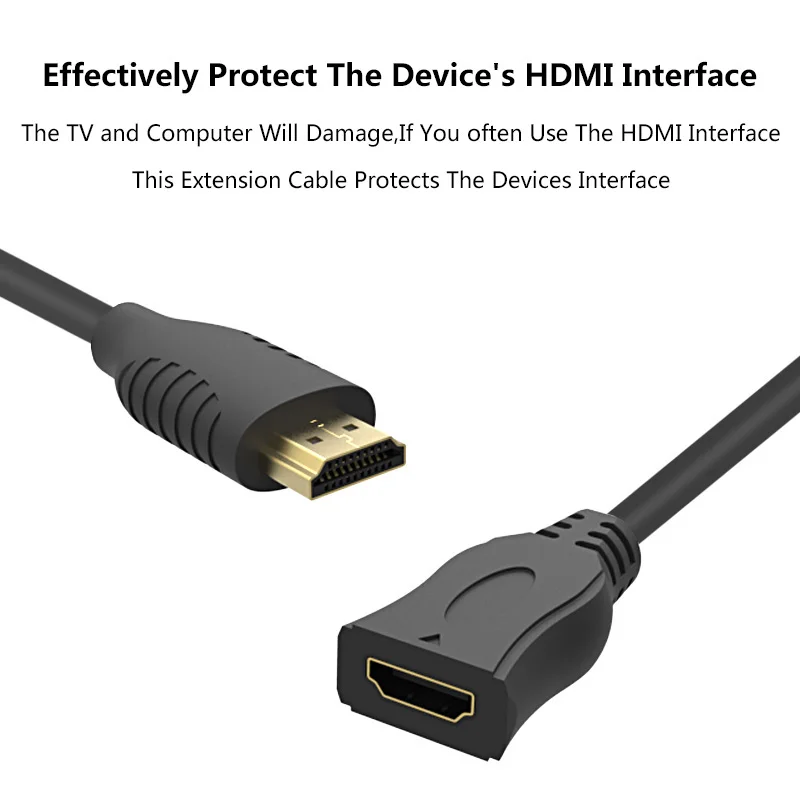 Кабель удлинитель HDMI штырь гнездо 0 2 5 м 1080P 3D 1 4 в|hdmi extension cable|extension cablehdmi |
