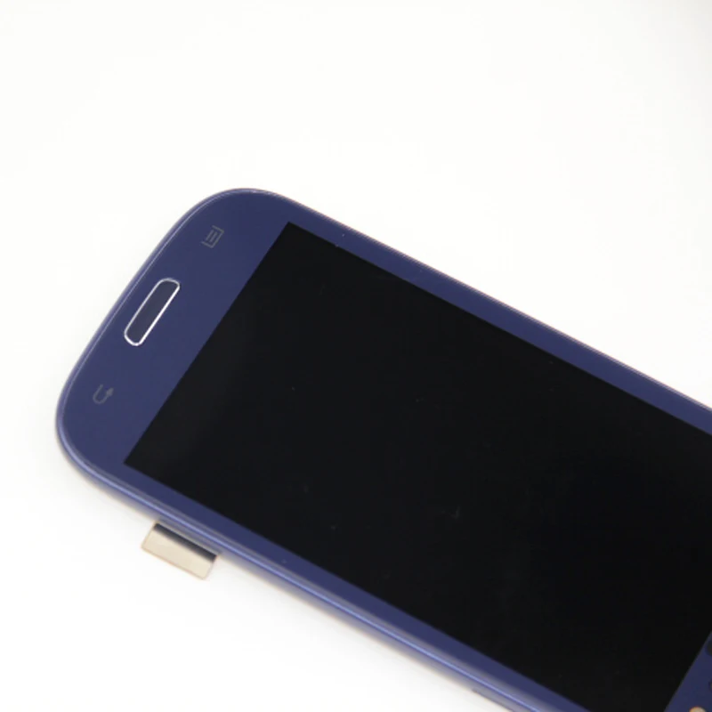 1 шт. для SAMSUNG Galaxy S3 дисплей i9300 сенсорный экран дигитайзер Замена lcd синий|Экраны