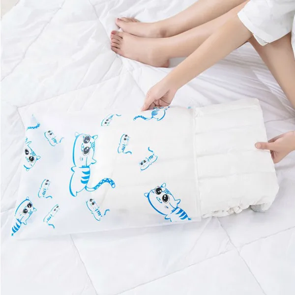 

5pcs/set Ziplock Transparent Clothes Storage Bags Suitcase Organizer Waterproof Shoes Makeup Packing Case Travel Accessories