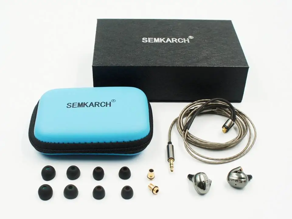 SEMKARCH SKC-CNT1 Динамический драйвер бас MMCX съемные HiFi аудиофил наушники-вкладыши |