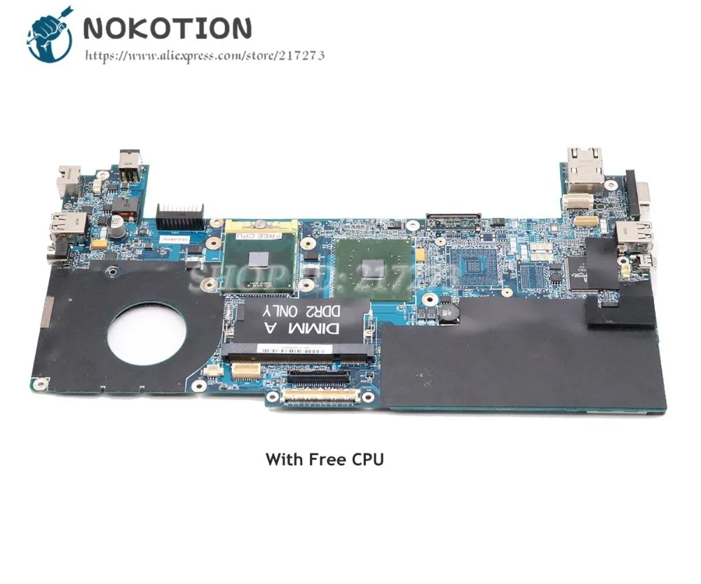 

NOKOTION CN-0GU059 0GU059 GU059 For Dell XPS M1210 Laptop Mainboard HAL30 LA-3001P 945GM DDR2 Free CPU